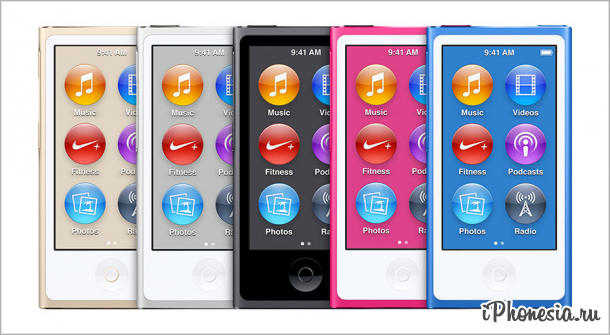 Apple прекратила поддержку iPod nano и iPod shuffle