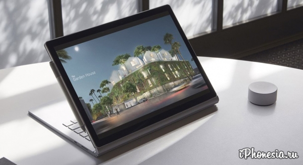 Microsoft обновил конфигурацию Surface Book 2