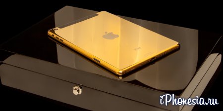 Британская компания Goldgenie выпустила люксовый iPad mini в золотом корпусе