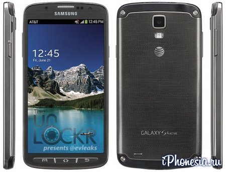 В Сеть попал первый официальный снимок защищенного смартфона Samsung Galaxy S4 Active