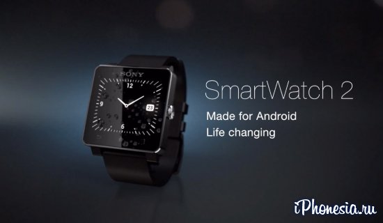 Sony показала «умные часы» SmartWatch 2