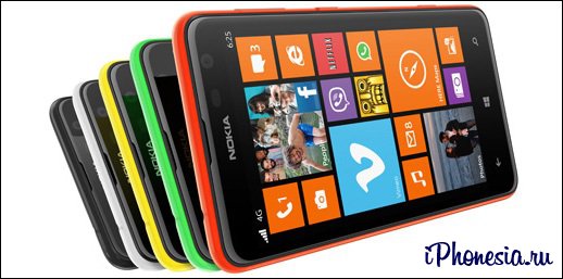 Nokia официально представила Lumia 625