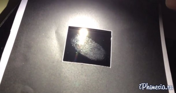 Touch ID обманули копией отпечатка пальца, оставшегося на экране