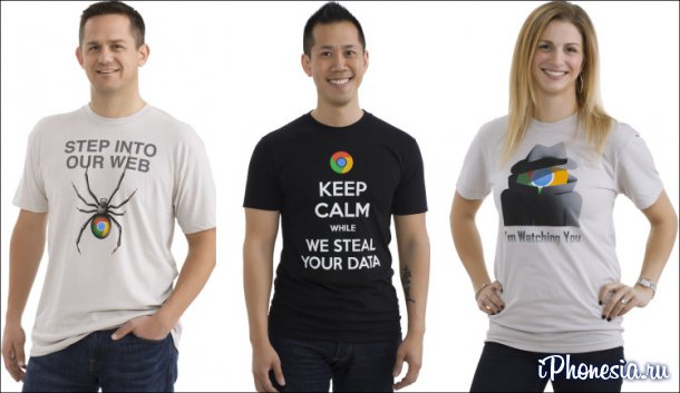 Microsoft разместил антирекламу Google на футболках