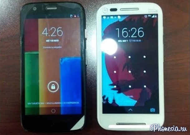 Фотографии бюджетного смартфона Motorola Moto E