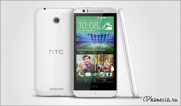 HTC представила 64-битный Android-смартфон Desire 510