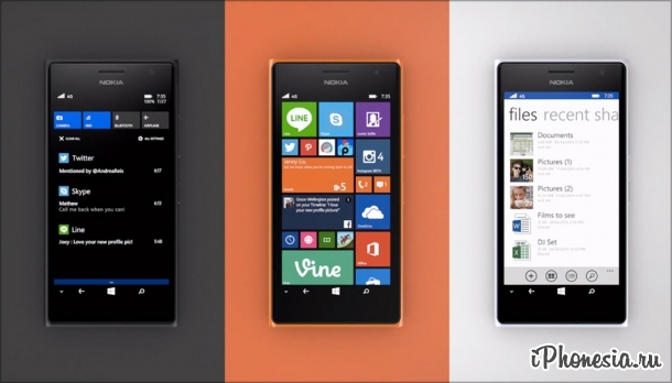 Microsoft представил смартфоны Lumia 730 и Lumia 735