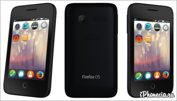 Alcatel выпустила бюджетный смартфон на Firefox OS
