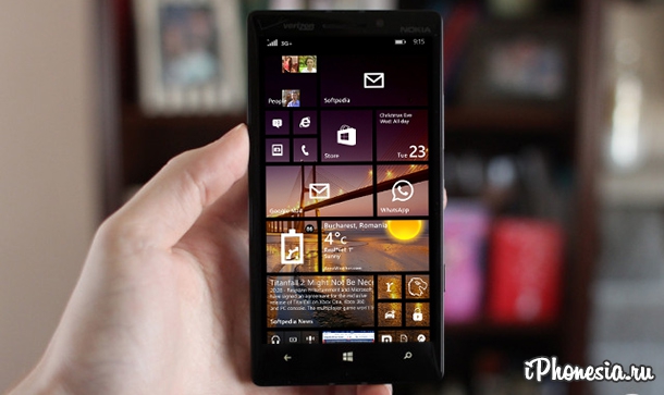 Microsoft готовится к выпуску Windows 10 для смартфонов