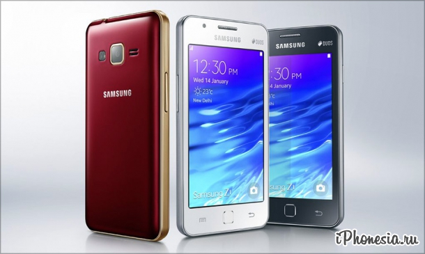 Samsung выпустила первый смартфон на Tizen