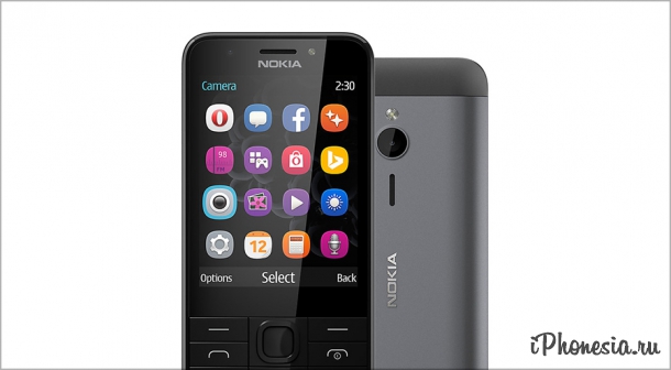 Microsoft представил телефон Nokia 230 за $55