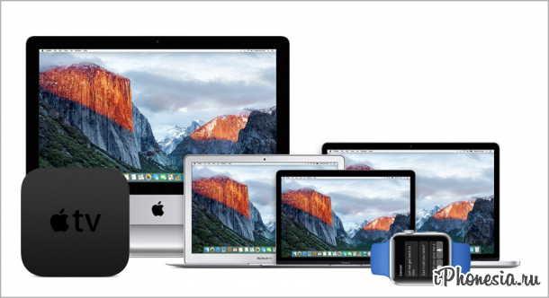 Пятые бета-версии OS X 10.11.6, tvOS 9.2.2 и watchOS 2.2 стали доступны для загрузки