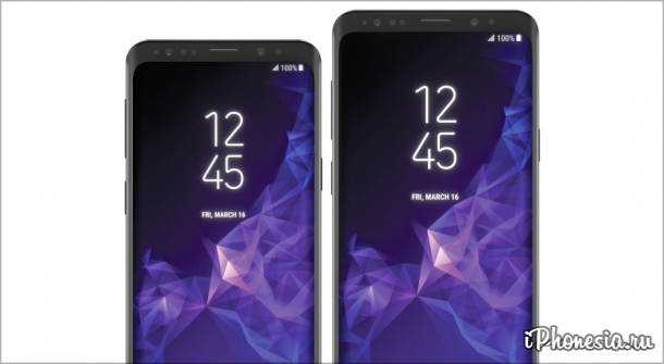 Пресс-фотографии Samsung Galaxy S9 и Galaxy S9+