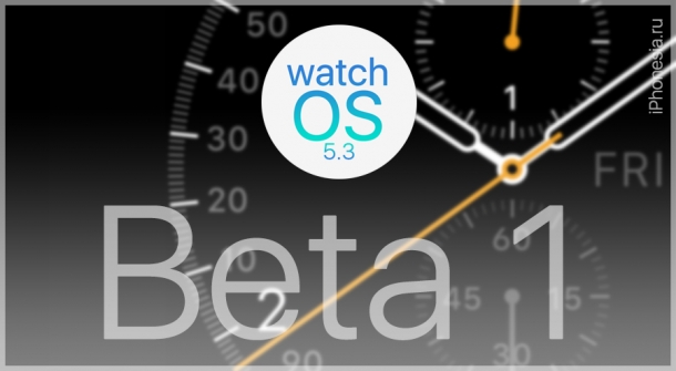 watchOS 5.3 Beta 1 вышла для Apple Watch
