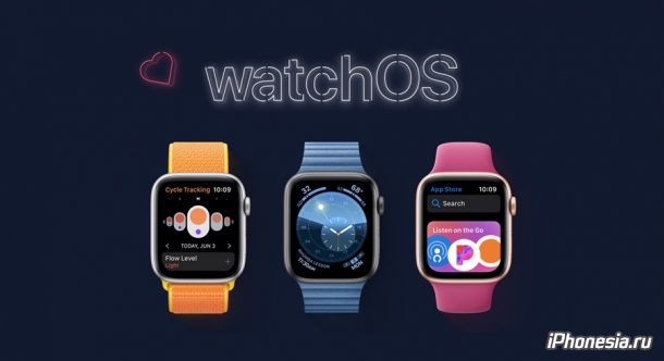 watchOS 6 официально представлена на WWDC19