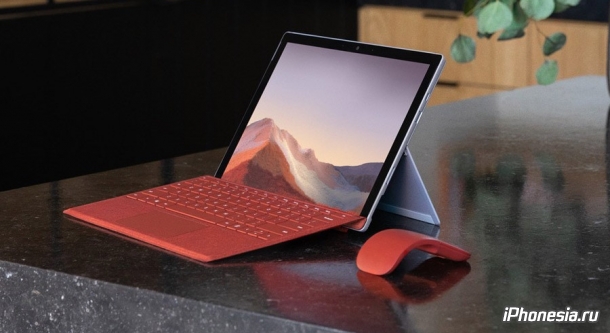 Microsoft представил планшет Surface Pro 7
