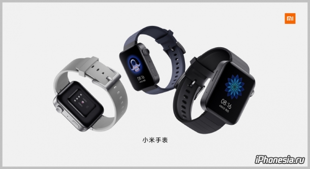 Xiaomi представила свои первые «умные» часы Mi Watch