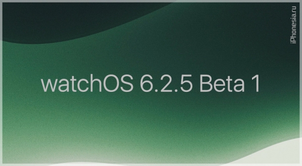 Стала доступна watchOS 6.2.5 Beta 1 (17T5580e)