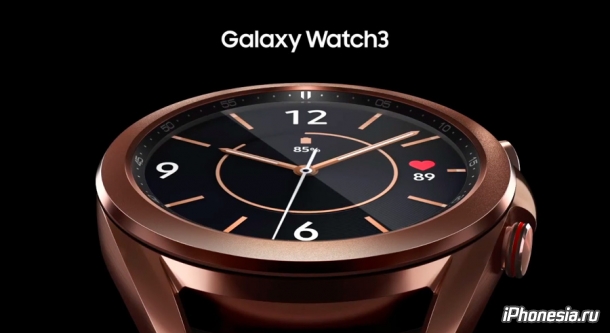 Samsung представил «умные» часы Galaxy Watch3