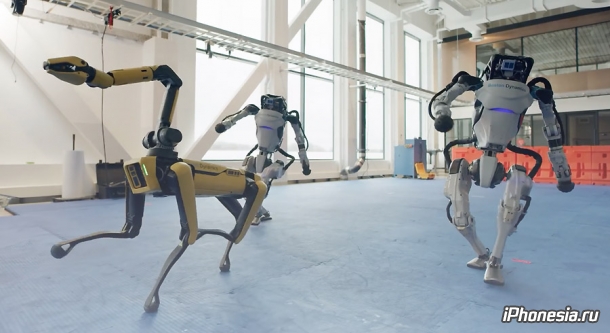 Роботы Boston Dynamics танцуют под Do You Love Me
